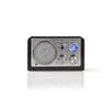 Nedis RDFM5100bk FM-Radio 9 W Tuning analogico Design retrò nero