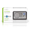 Nedis RDFM5100bk FM-Radio 9 W Tuning analogico Design retrò nero