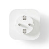 Nedis wifip130fwt wi-fi smart plug schuko type f 10 a