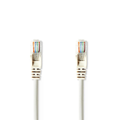 Nedis CCGT85000GY20 Cat 5th UTP Network Cable RJ45 (8P8C) maschio RJ45 (8p8c) maschio 2,0 m grigio