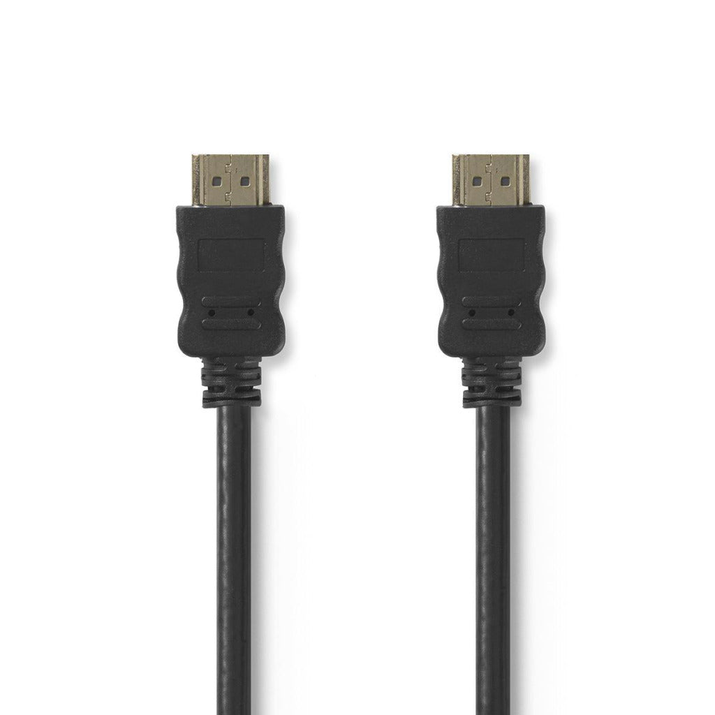 NEDIS CVGT34000BK20 Cable HDMI de alta velocidad con conector HDMI Ethernet HDMI Conector 2.0 m Negro