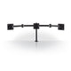 Nedis ergotmm100bk ergonomic monitor bracket Three monitor arms run tiltable black