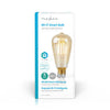 NEDIS WIFILF10GDST64 Lámpara LED Wi-Fi con filamento E27 ST64 5 W 500 LM