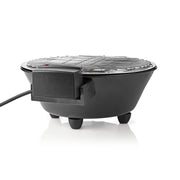 Nedis bbqe112bk elektrische barbecue rond 30 cm 1250 watt - afbeelding 6