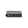 NEDIS SWB50002BK Libro de billetera para OnePlus 5t Black
