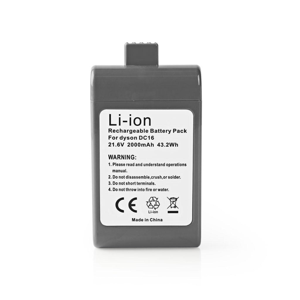 NEDIS V2AHDY21V602 ASSOPUMENTE Batería Li-ion 21.6 V 2 AH 43.2 WH Reemplazo para la serie DC16