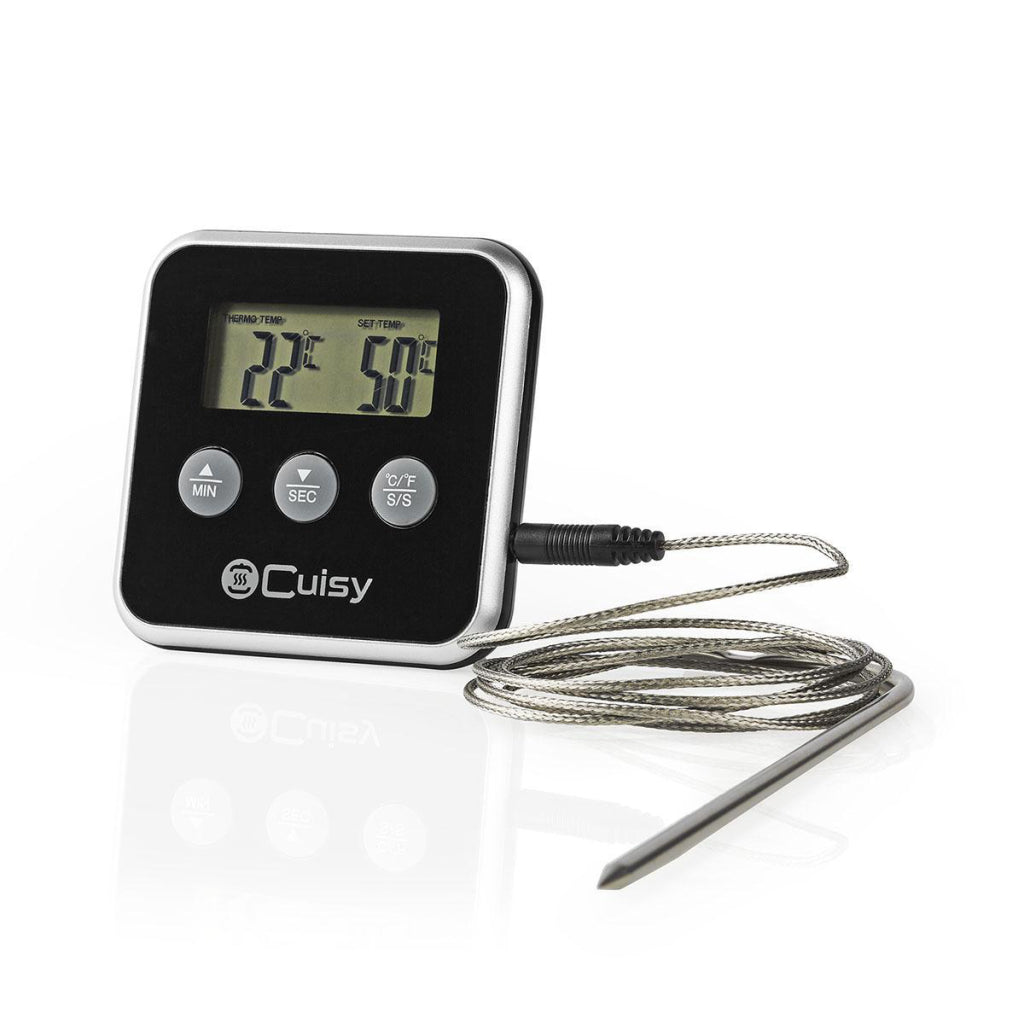 NEDIS KATH105BK VLEESTTHERMOMómetro 0 250 grados;