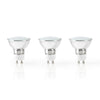 Nedis wifilw31crgu10 wi-fi smart led-lamp warm wit gu10 3-pack