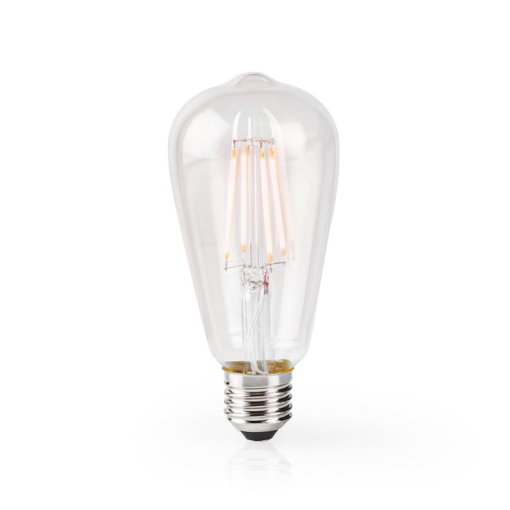 NEDIS WIFILF10WTST64 Lámpara de filamento LED Wi-Fi E27 ST64 5 W 500 LM