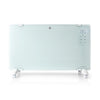 Nedis wifihtpl20fwt estufa de convector inteligente con panel frontal de vidrio de termostato Wi-Fi 2000 W White