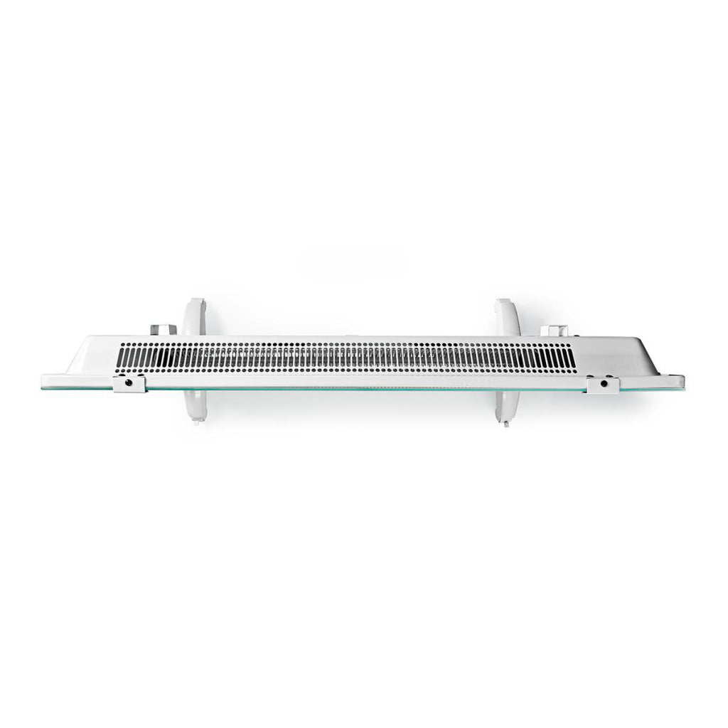 Nedis wifihtpl20fwt estufa de convector inteligente con panel frontal de vidrio de termostato Wi-Fi 2000 W White