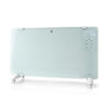 Nedis wifihtpl20fwt estufa de convector inteligente con panel frontal de vidrio de termostato Wi-Fi 2000 W White