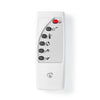 Nedis wifihtpl20fwt estufa de convector inteligente con panel frontal de vidrio de termostato Wi-Fi 2000 W White