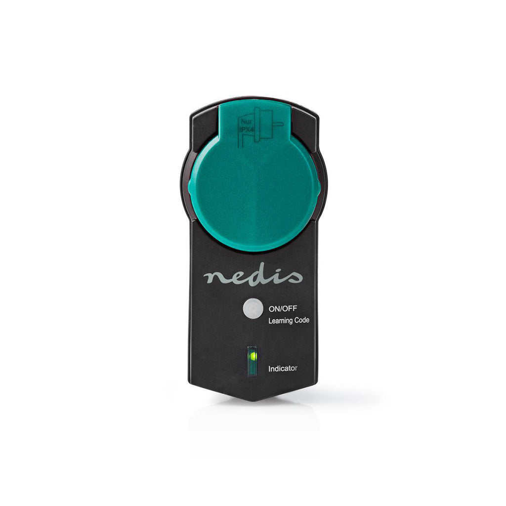 NEDIS RFPOM120FBK RF ENTROL Outdoor IP44 en RF Mesh Range Extender Schuko Type F 3680 W