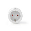 Nedis RFP110FWT RF Plug On da Schuko Tipo F 2300 W