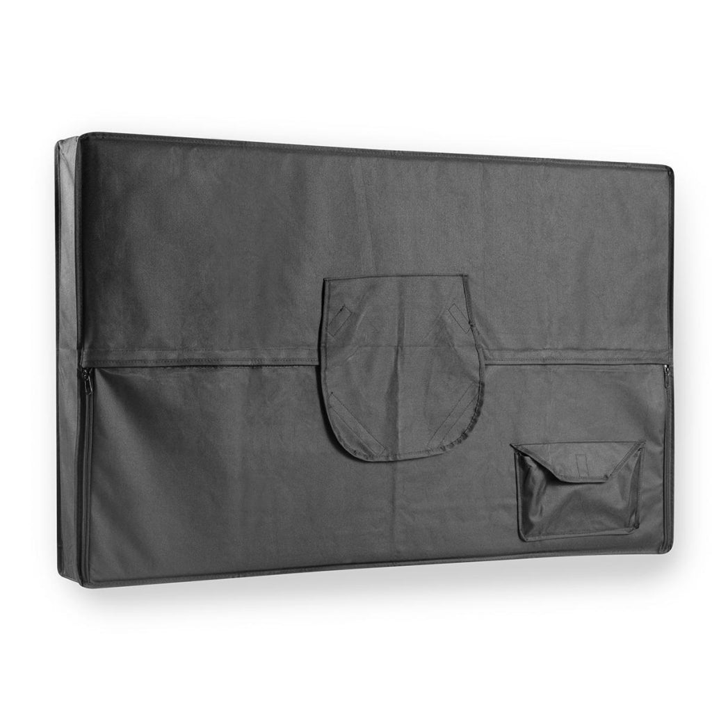Coperchio di protezione TV NEDIS TVOC5052BK per esterno 50 52 Vesto Oxford in tessuto Oxford Scomparto separato per remoto Nero