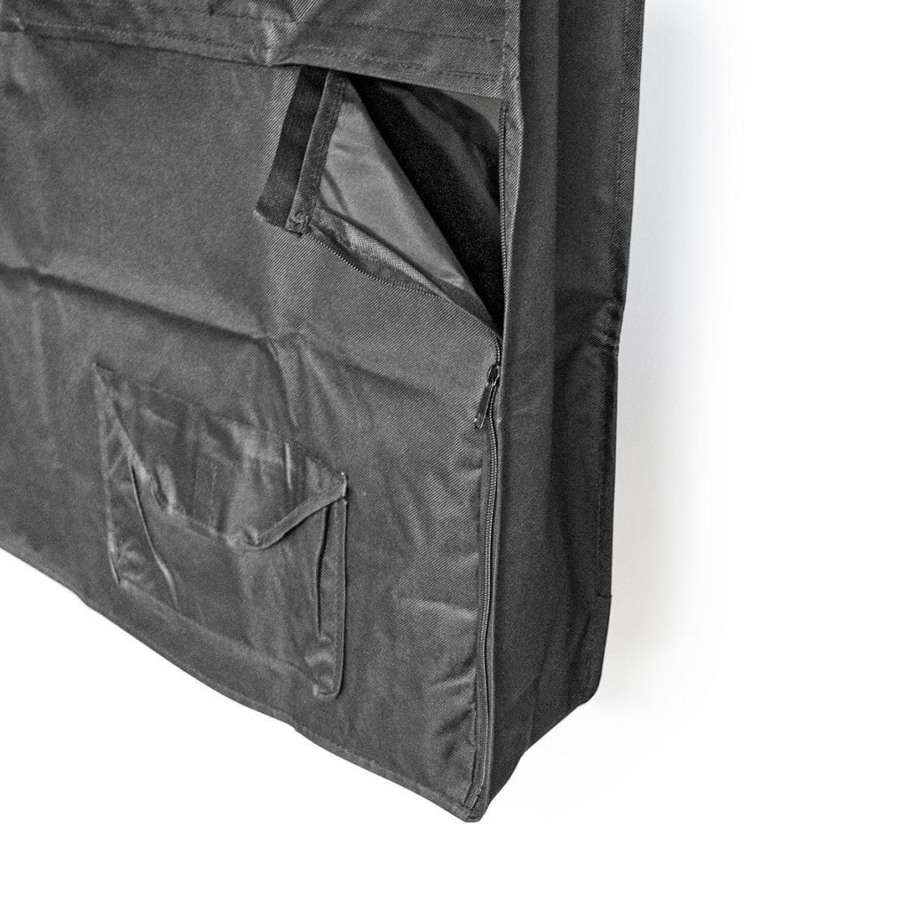 Coperchio di protezione TV NEDIS TVOC5052BK per esterno 50 52 Vesto Oxford in tessuto Oxford Scomparto separato per remoto Nero