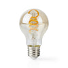 Nedis wifilt10gda60 wi-fi warm tot koel wit led filamentlamp gedraaid e27 a60 5,5 w 350 lm