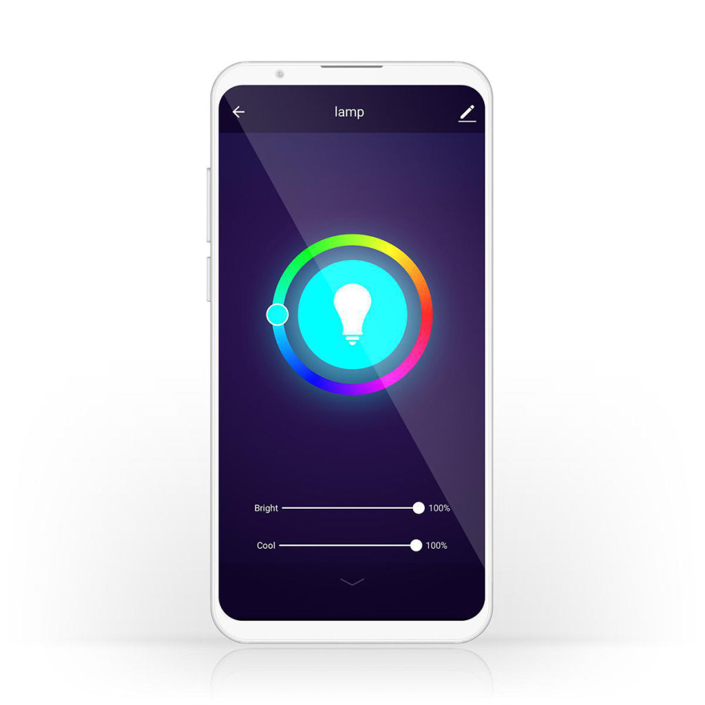 Nedis Wifilc11wte14 LAMPAGNO LED Wi-Fi Full Color e Warm-Wit E14