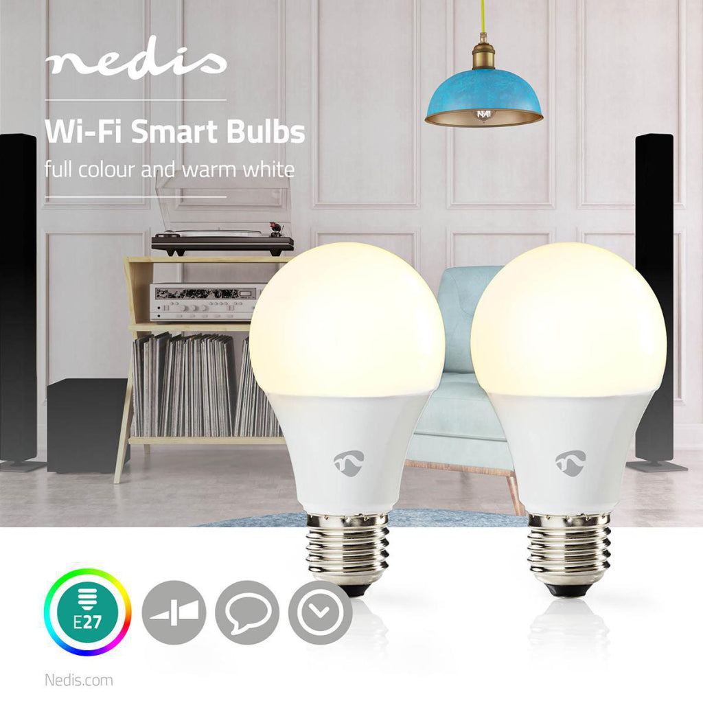 Nedis wifilc21wte27 lámparas LED Wi-Fi
