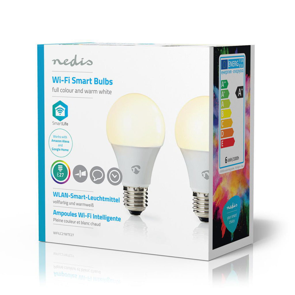 Nedis wifilc21wte27 lámparas LED Wi-Fi