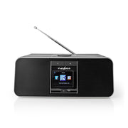 Nedis Rdin5005BK Internet Radio 42 W DAB+ FM Bluetooth® Remote Control Silver - afbeelding 1