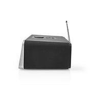 Nedis Rdin5005BK Internet Radio 42 W DAB+ FM Bluetooth® Remote Control Silver - afbeelding 6