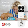 NEDIS ZBRC10WT Control remoto Zigbee 4 botones que incluyen batería blanca