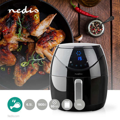 Nedis Kaaf250EBK FRYER ARIA CHOE 6.5L 1800W NERO