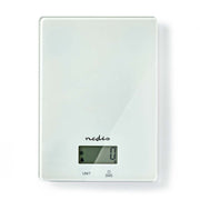 Nedis Kasc610wt Escala de cocina de vidrio digital de plástico White - afbeelding 1