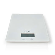 Nedis Kasc610wt Escala de cocina de vidrio digital de plástico White - afbeelding 3