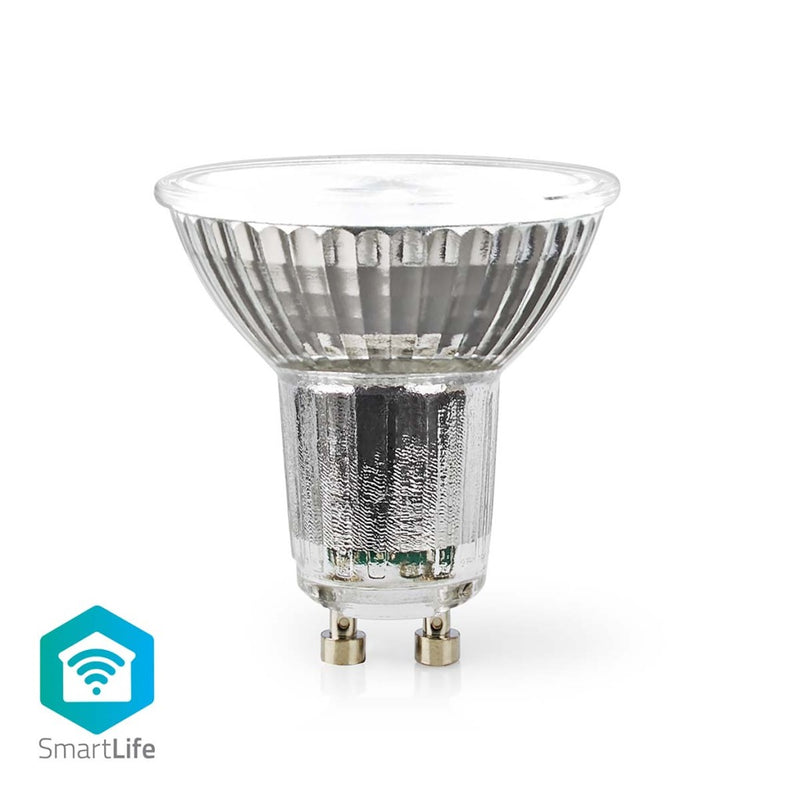 Nedis wifilrc10gu10 smartlife lampada multicolore Wi-fi GU10 345 lm 4,9 W RGB calda per fresco commercio Android bianco; iOS par16