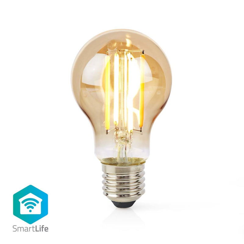 Nedis Wifilrf10A60 SmartLife LED Filamento Lampada Wi-Fi E27 806 lm 7 W Peerio