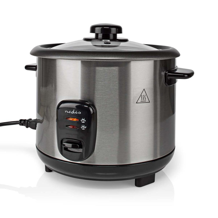 Nedis Karc115al Cooker di riso 1.5L 500W in argento