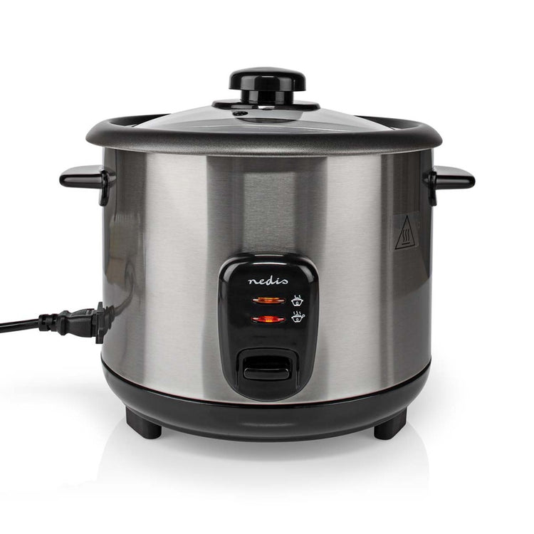 Nedis Karc115al Cooker di riso 1.5L 500W in argento