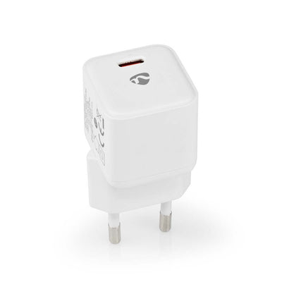 Nedis wcmpd20w100wt oplader 1.67 2.22 3.0 a outputs: 1 usb-c trade; 20 w automatische voltage selectie