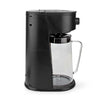 Nedis kaicm200fbk gelato caffettiere da tè da tè da tè caffè 2,5 l 6 tazze di nero
