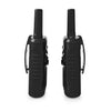 Nedis WLTK0610BK Walkie Talkie Set 2 telefoni fino a 6 canali di frequenza: 8 da vox a 3 ore di cuffia cuffie 2 cuffie nere
