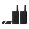 Nedis WLTK0610BK Walkie Talkie Set 2 telefoni fino a 6 canali di frequenza: 8 da vox a 3 ore di cuffia cuffie 2 cuffie nere