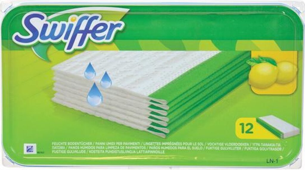 Swiffer Swiffer Duty Floor Stones 12 panni