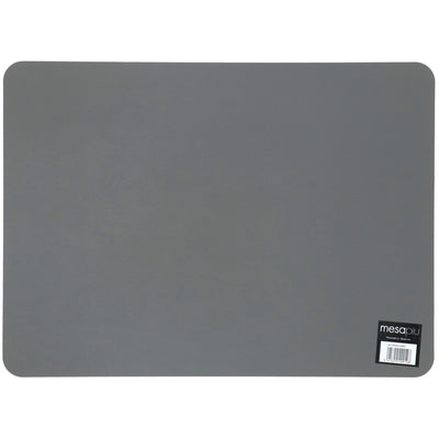 Mesapiu placemat lederlook grey 45x33 cm
