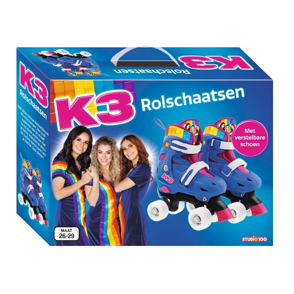 Studio 100 Rolschaatsen Regenboog, maat 26-29