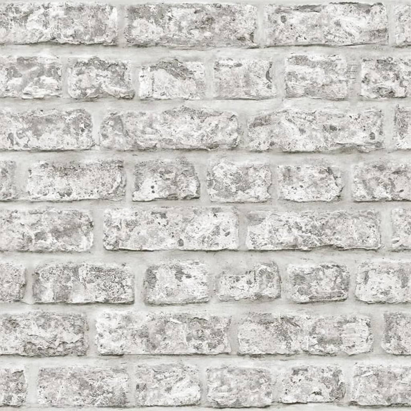 Noordwand behang topchic brick wall donkergrijs