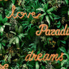 Wallpaper North Wall Noord Wallpaper Buona lettera neon con piante verdi e arancioni