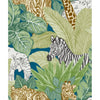 Wallpaper North Wall Noordwand Buoni vibrazioni Animali verdi e neri