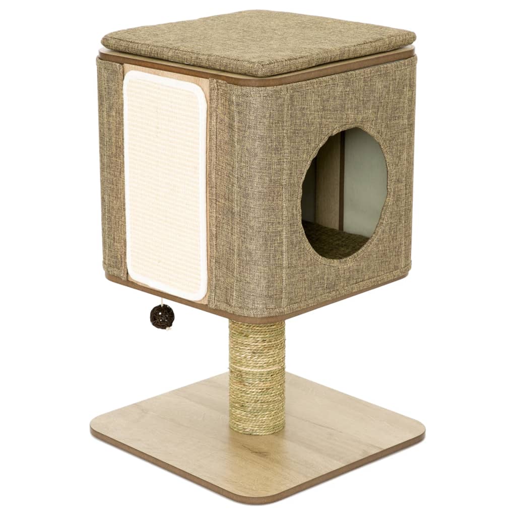 Jack and Vanilla Jack y Vanilla Cat Furniture Molly 42x42x67 CM Brown