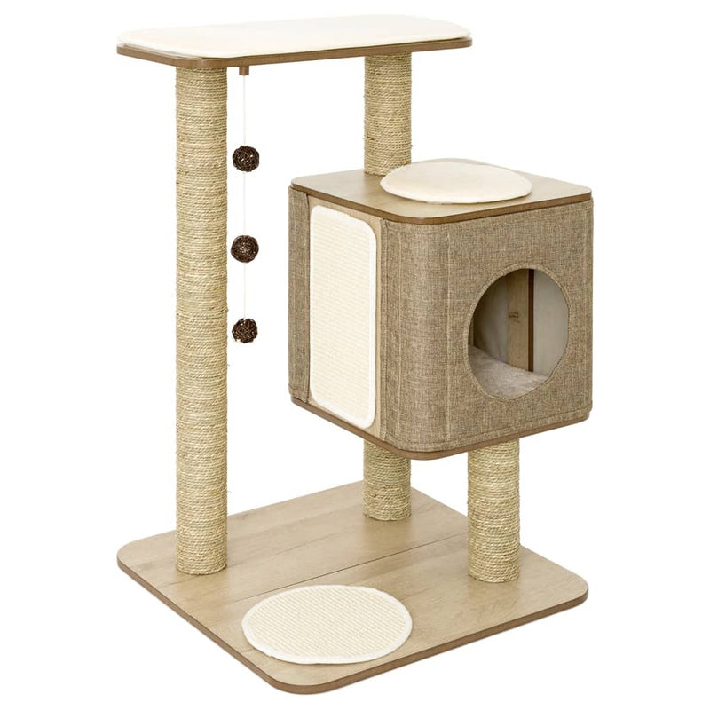Jack e Vanilla Jack e Vanilla Cat Furniture Molly 56x56x86 cm Brown