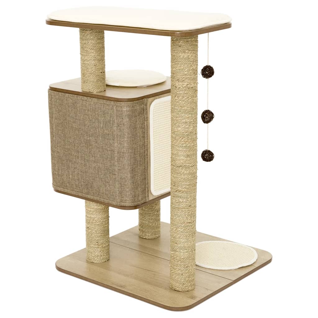 Jack e Vanilla Jack e Vanilla Cat Furniture Molly 56x56x86 cm Brown