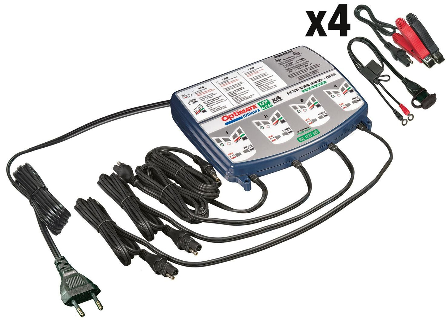 Caricatore della batteria Tecma