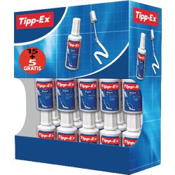 Fluido corrector tipp-ex rapid 20ml secado rápido 20 piezas
